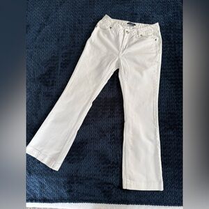 Boston Proper White Flare Jeans Size 4S
